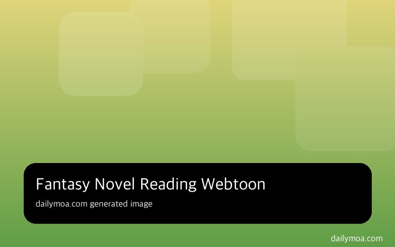 판타지 소설 회귀물 웹소설 독서 장면