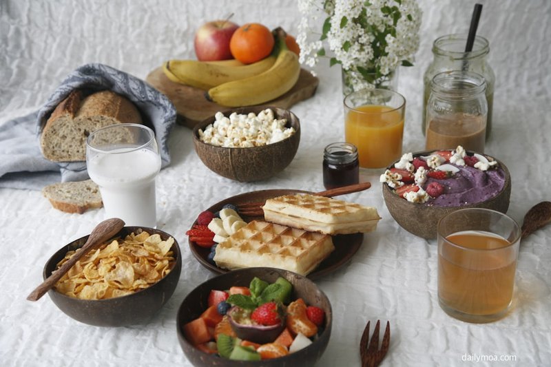 단식 중 허용 음료와 식사 시간 구성