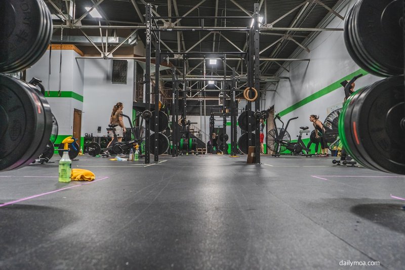 크로스핏 오픈 점수 제출 후 순위 확인 화면 이미지