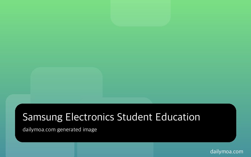 삼성 전자 제품 매장에서 노트북과 태블릿을 살펴보는 장면