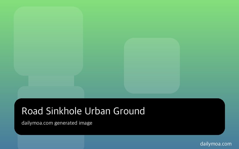 서울 지반 침하 조사 GPR 탐사 차량