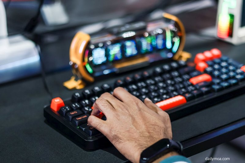 스트리머 방송 스튜디오 게임 플레이 화면