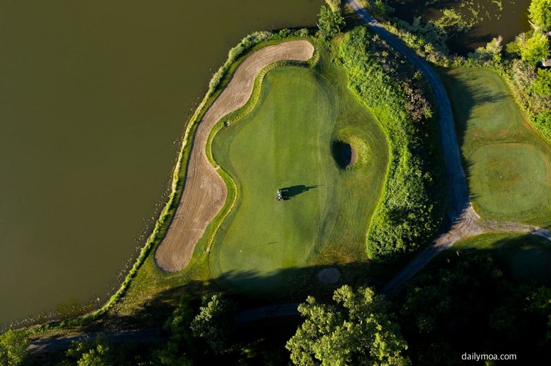 골프 그림자트릭 홀컵