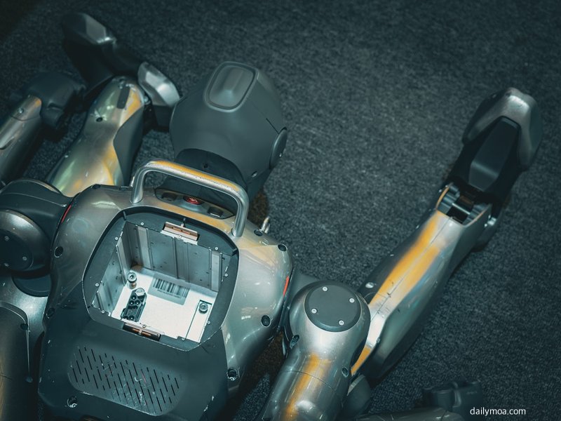 머더 드론 AI 기술 배경 이미지