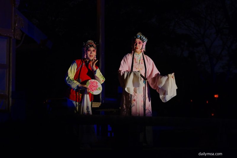 중국 역사 시대극 세트장 궁궐 배경 이미지