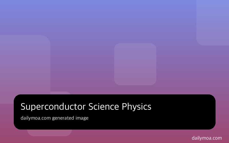 MRI 장비에 활용되는 초전도 자석 기술